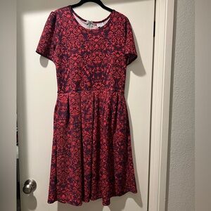LuLaRoe Amelia Midi Dress